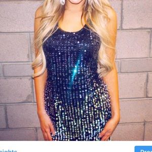 Mac duggal sequin dress- New Years dress